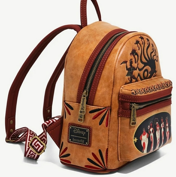 NWT Loungefly Hercules Muses Mini Backpack - Picture 2 of 16